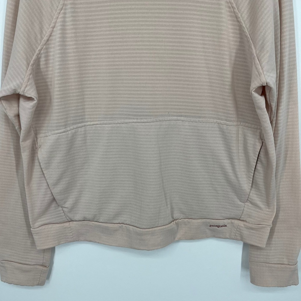 Patagonia Womens Capilene Thermal Weight Crewneck Pink Base Layer Top Medium - Picture 10 of 14